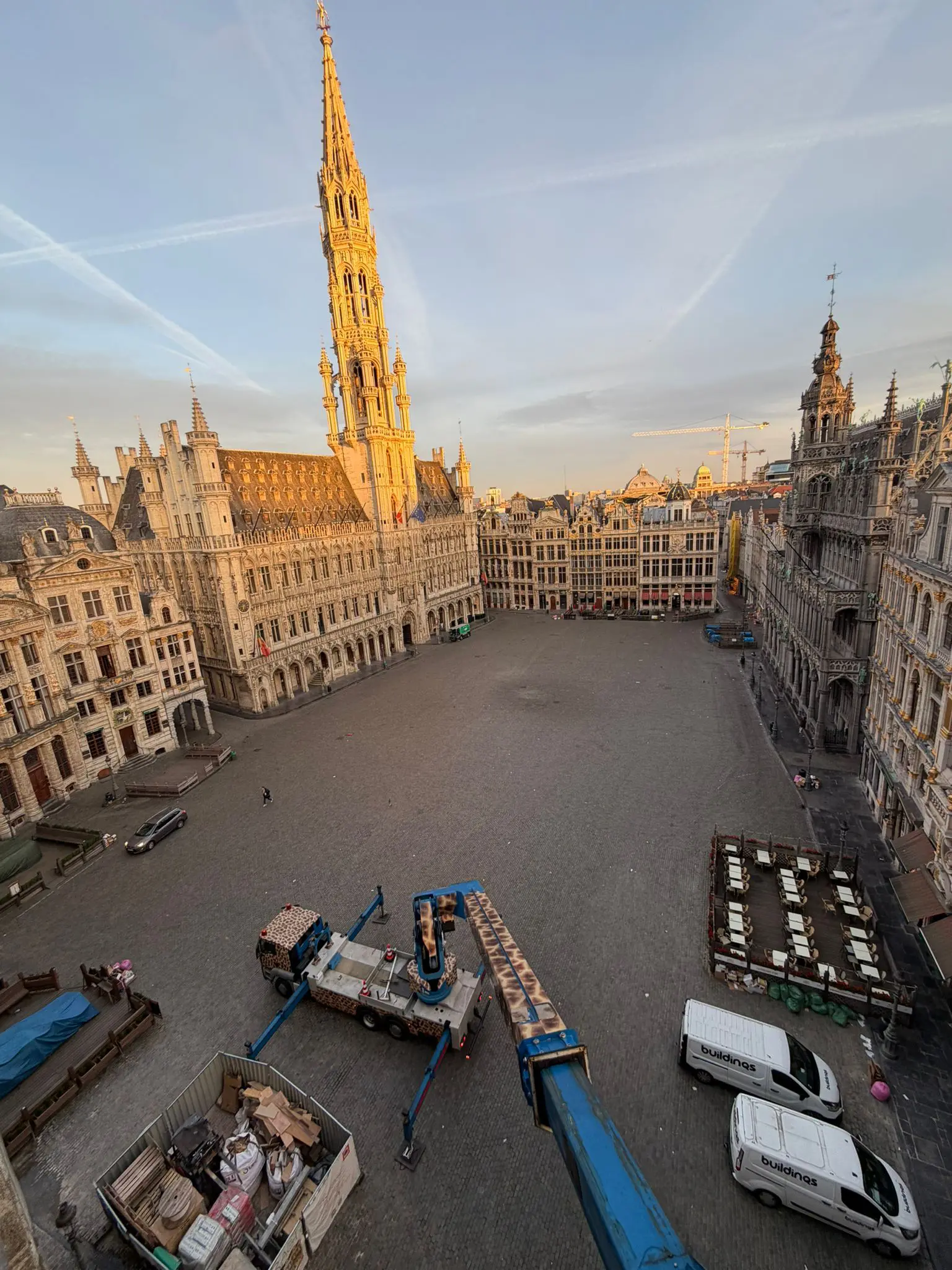 dakgoten schoonmaken in Brussel