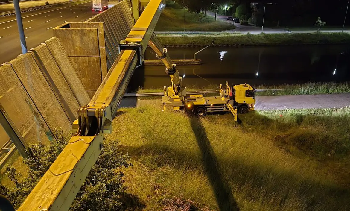 Werkzaamheden aan de snelweg A2