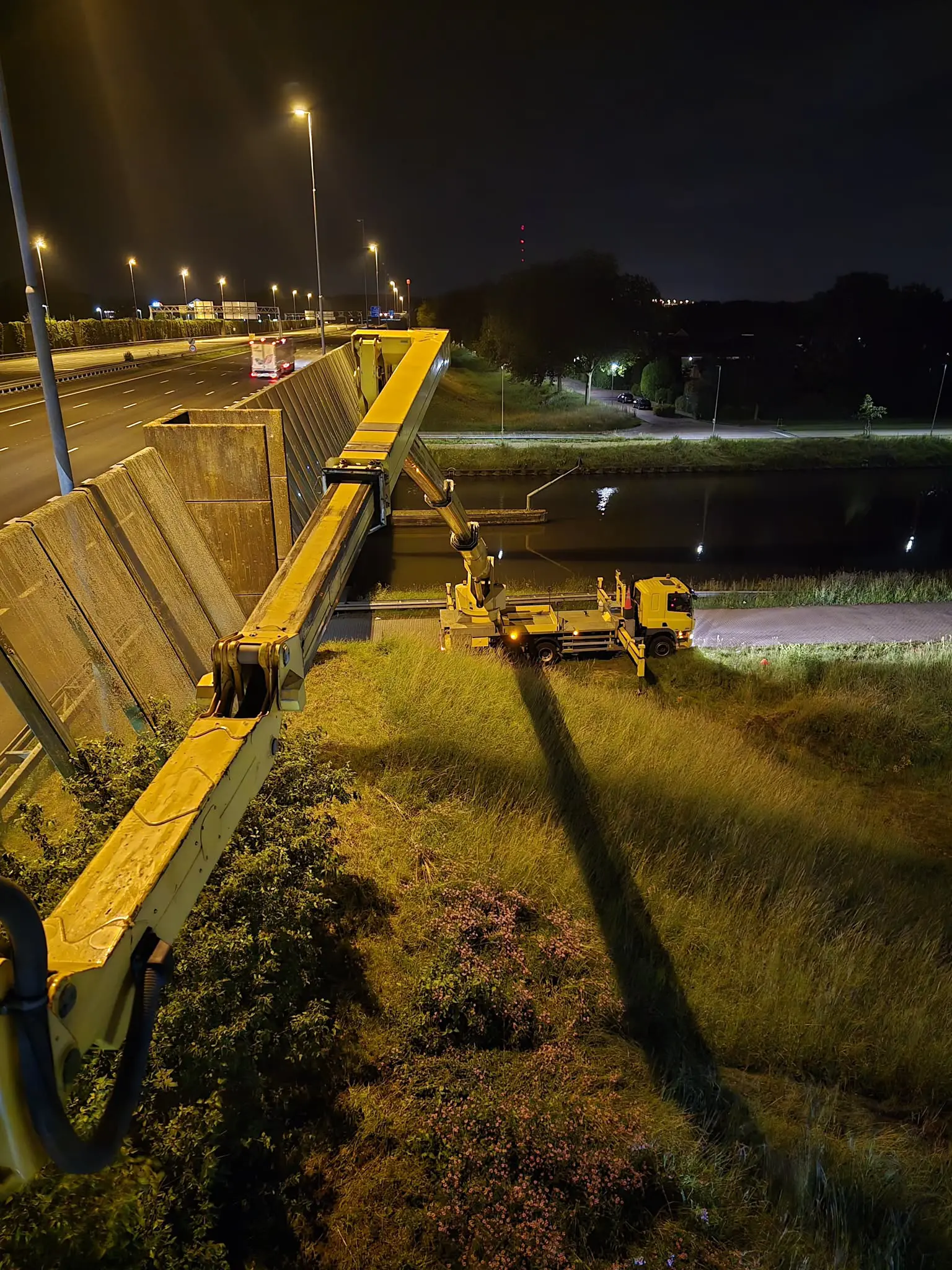 Werkzaamheden aan de snelweg A2