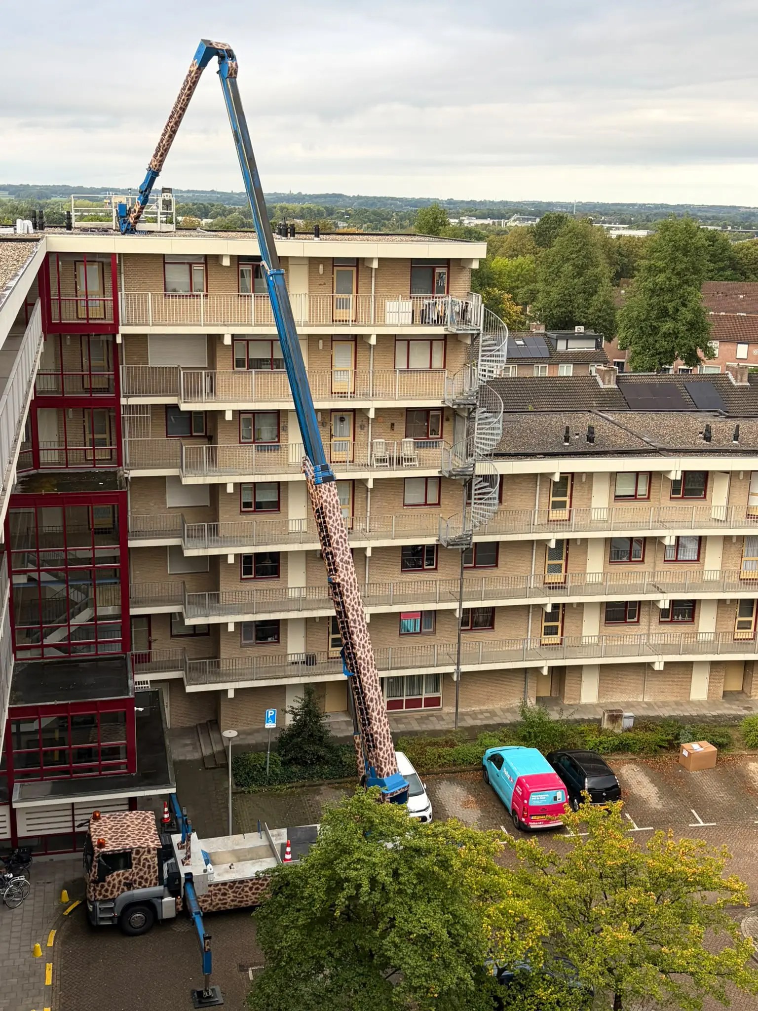 Plaatsen nieuwe 5G antennes